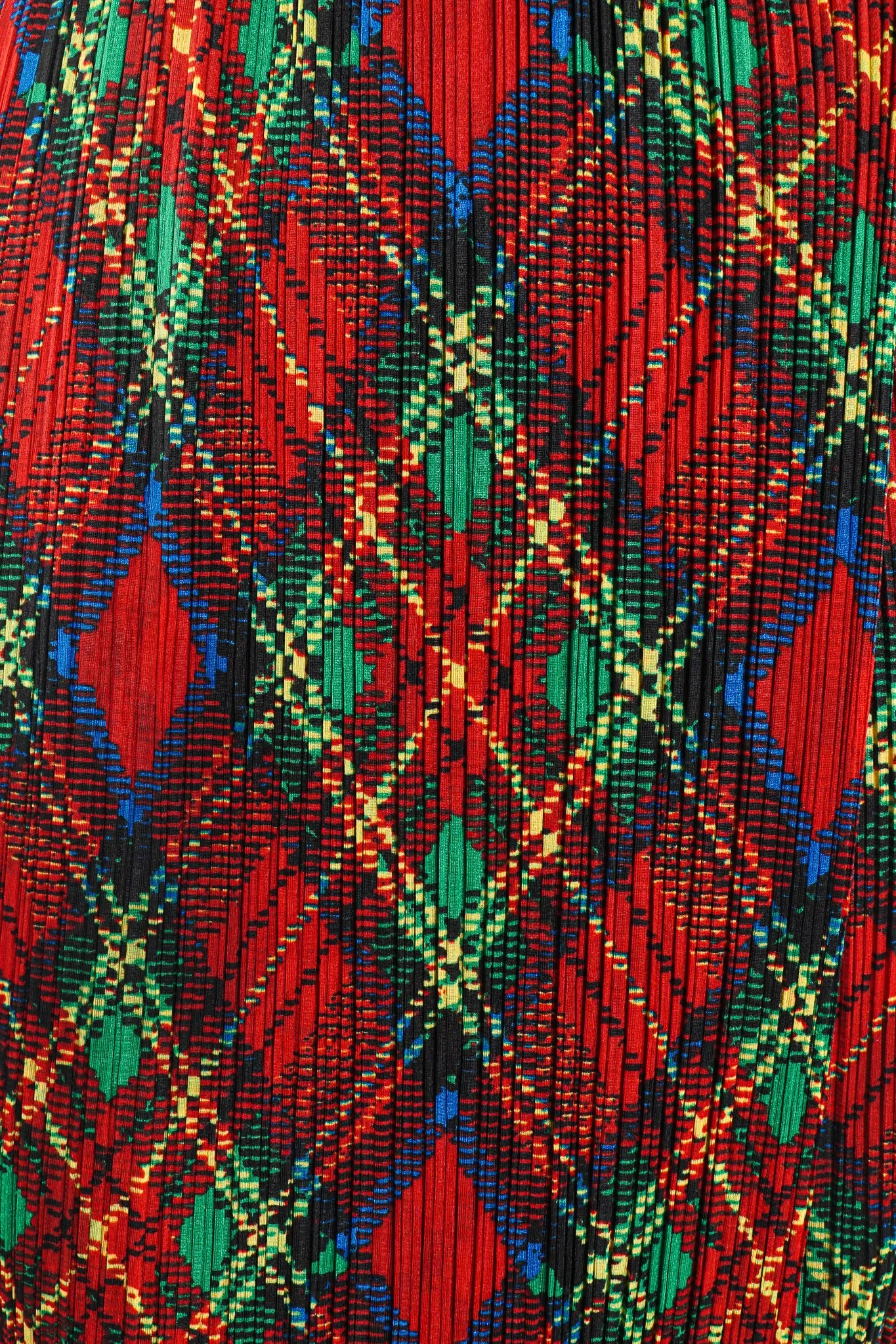 Plaid Print Wrap Skirt