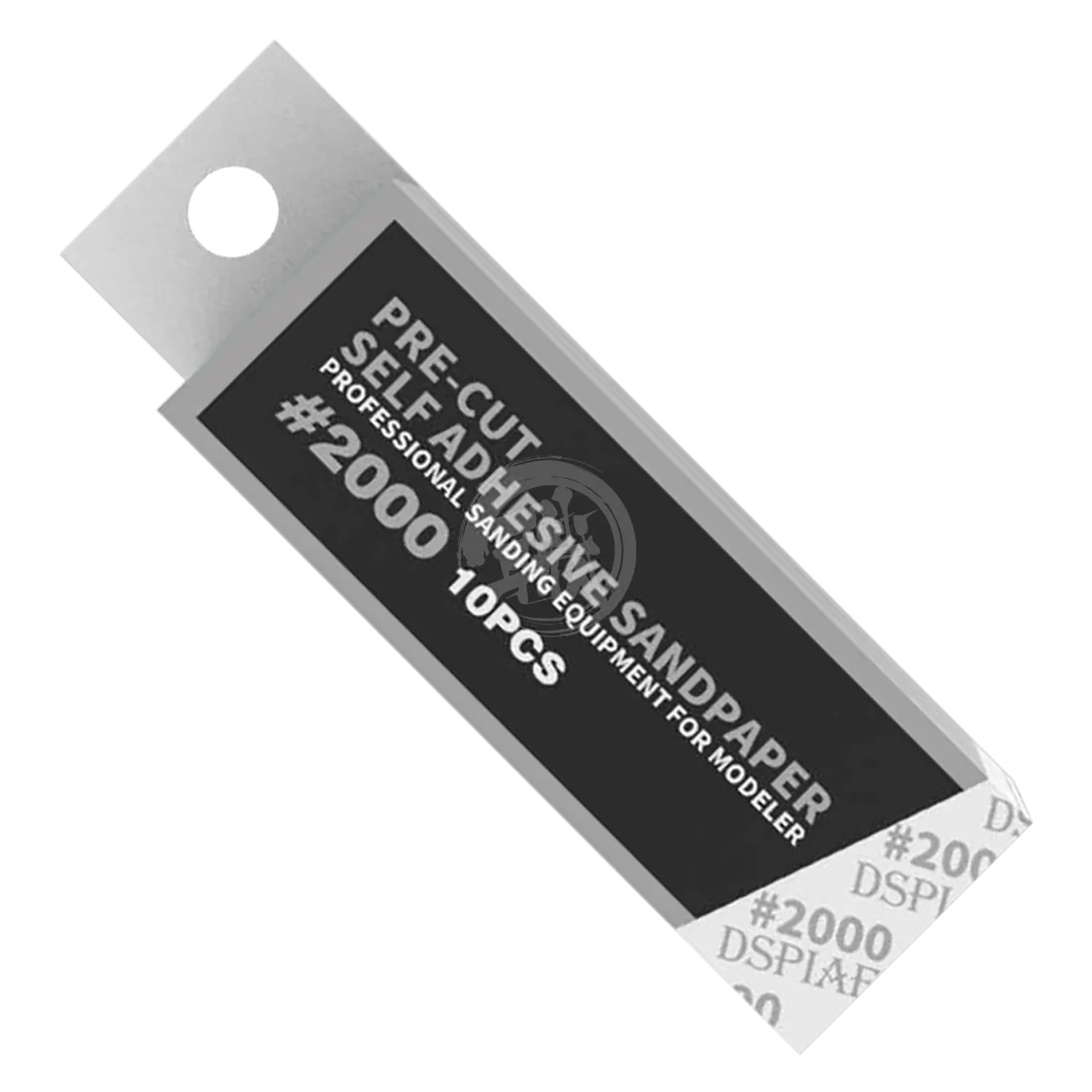 Precut Adhesive Sandpaper [#2000]