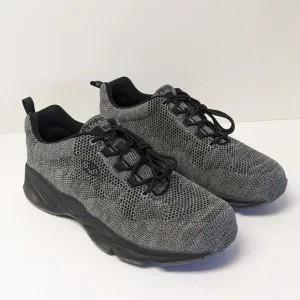 Propet Stability Fly Sneakers, Dark Grey, Men's 11 Wide (E)