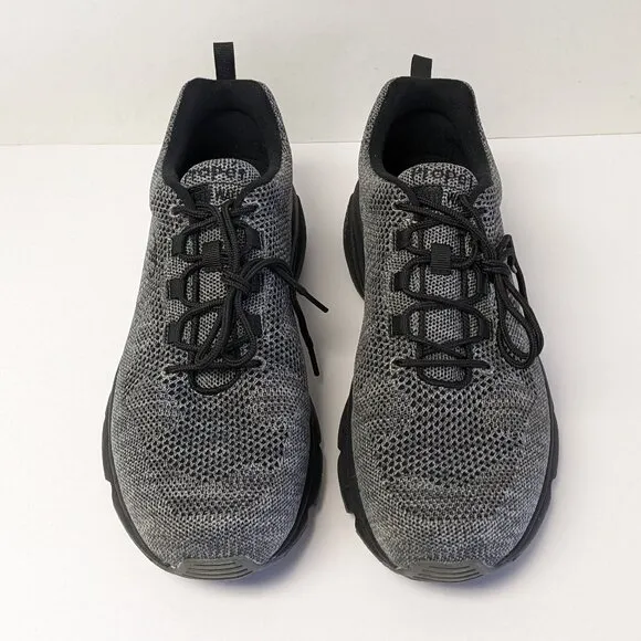 Propet Stability Fly Sneakers, Dark Grey, Men's 11 Wide (E)