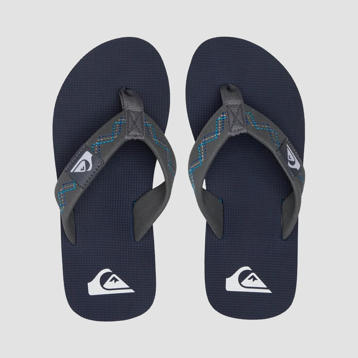 Quiksilver Molo Stitchy Sandals Grey/Blue/Blue - Kids