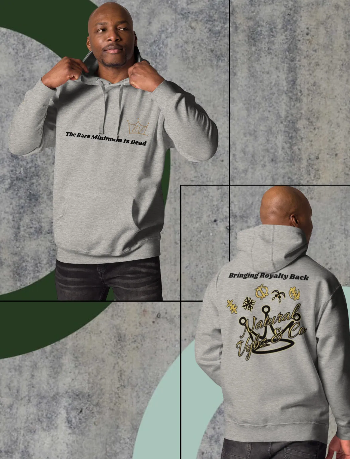 "The Bare Minimum Is Dead" Hoodie