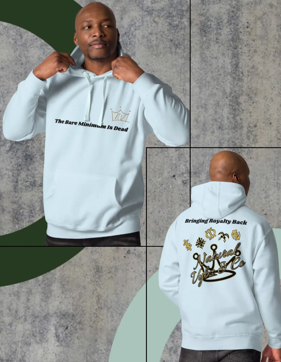 "The Bare Minimum Is Dead" Hoodie