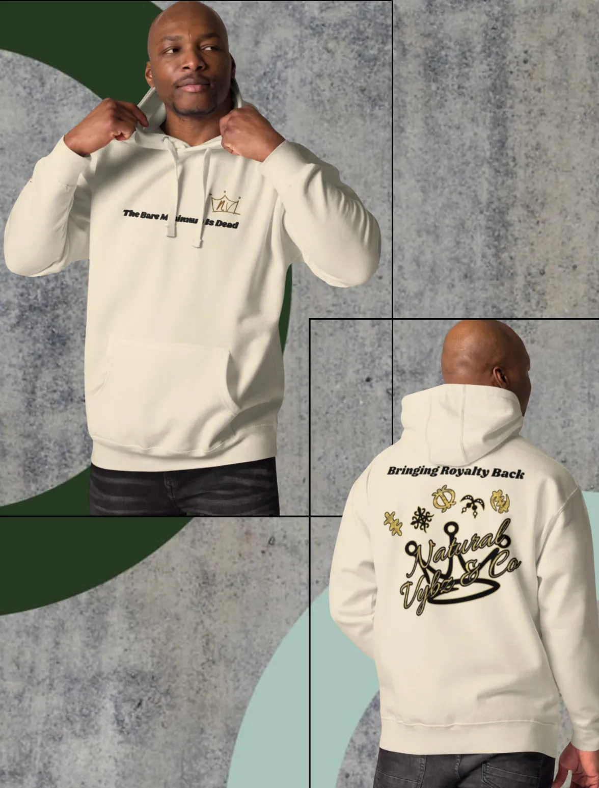 "The Bare Minimum Is Dead" Hoodie