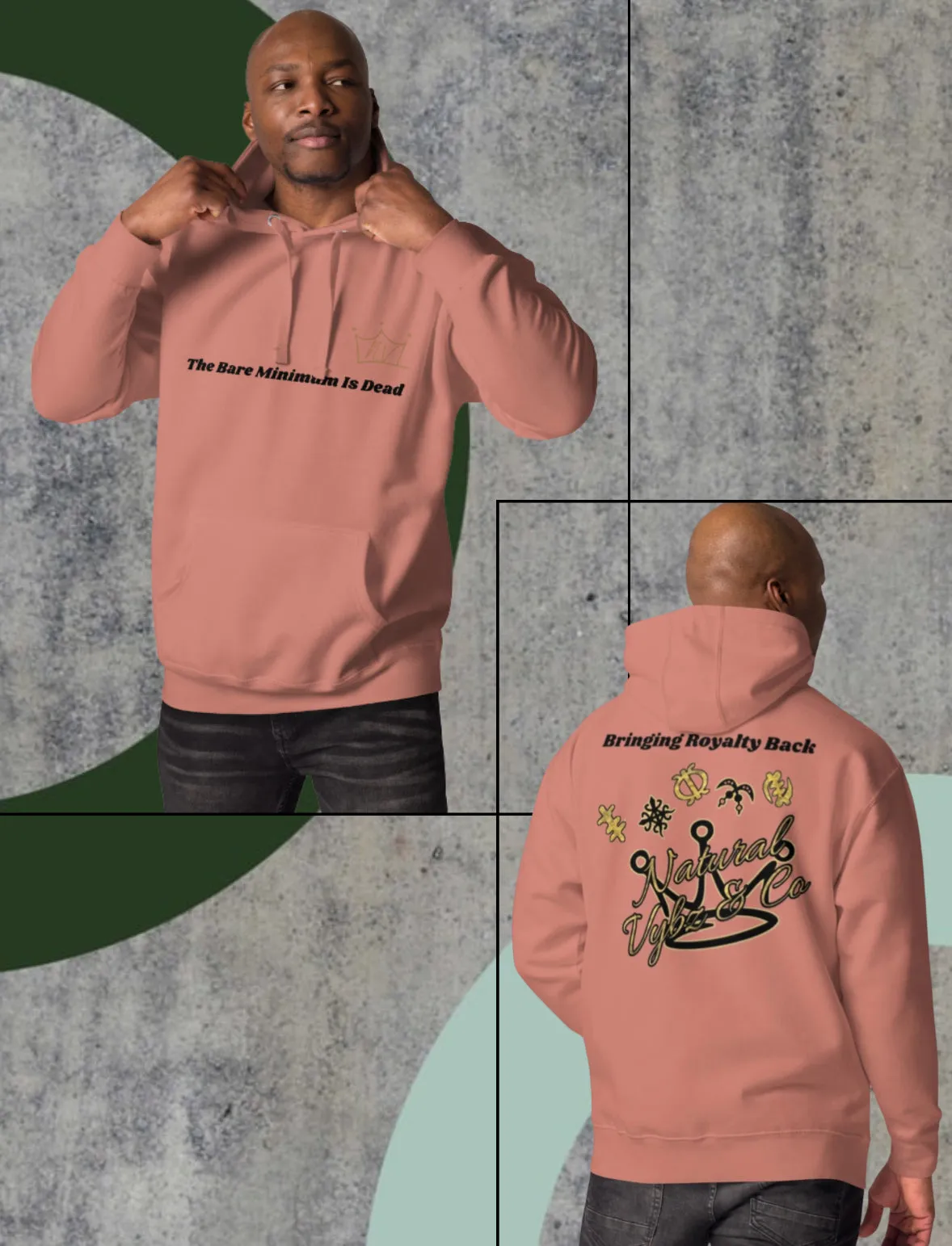 "The Bare Minimum Is Dead" Hoodie