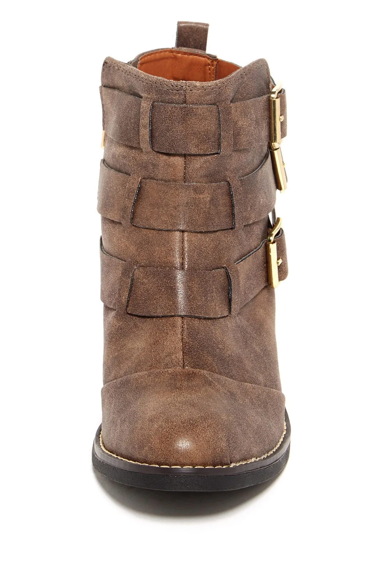 REPORT Aydin Leather Ankle Booties Boots Size 10