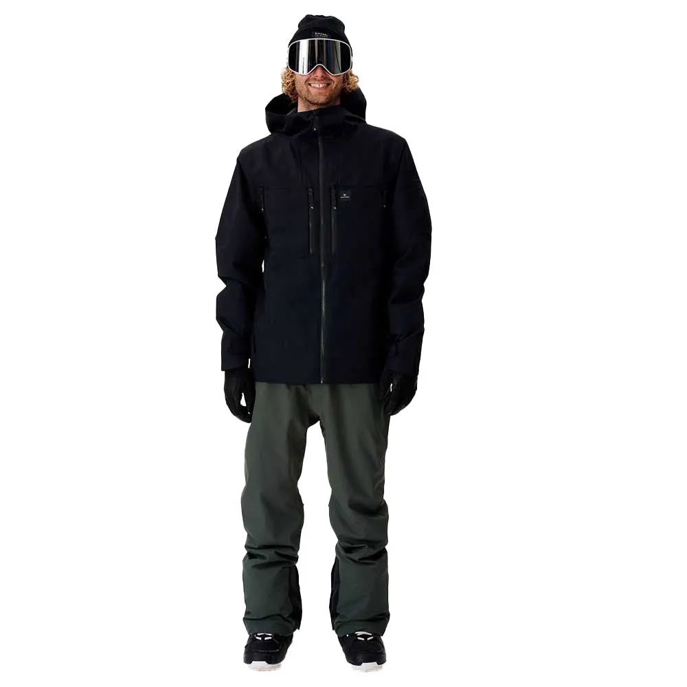Rip Curl Back Country Snowboard/Ski Jacket - Black