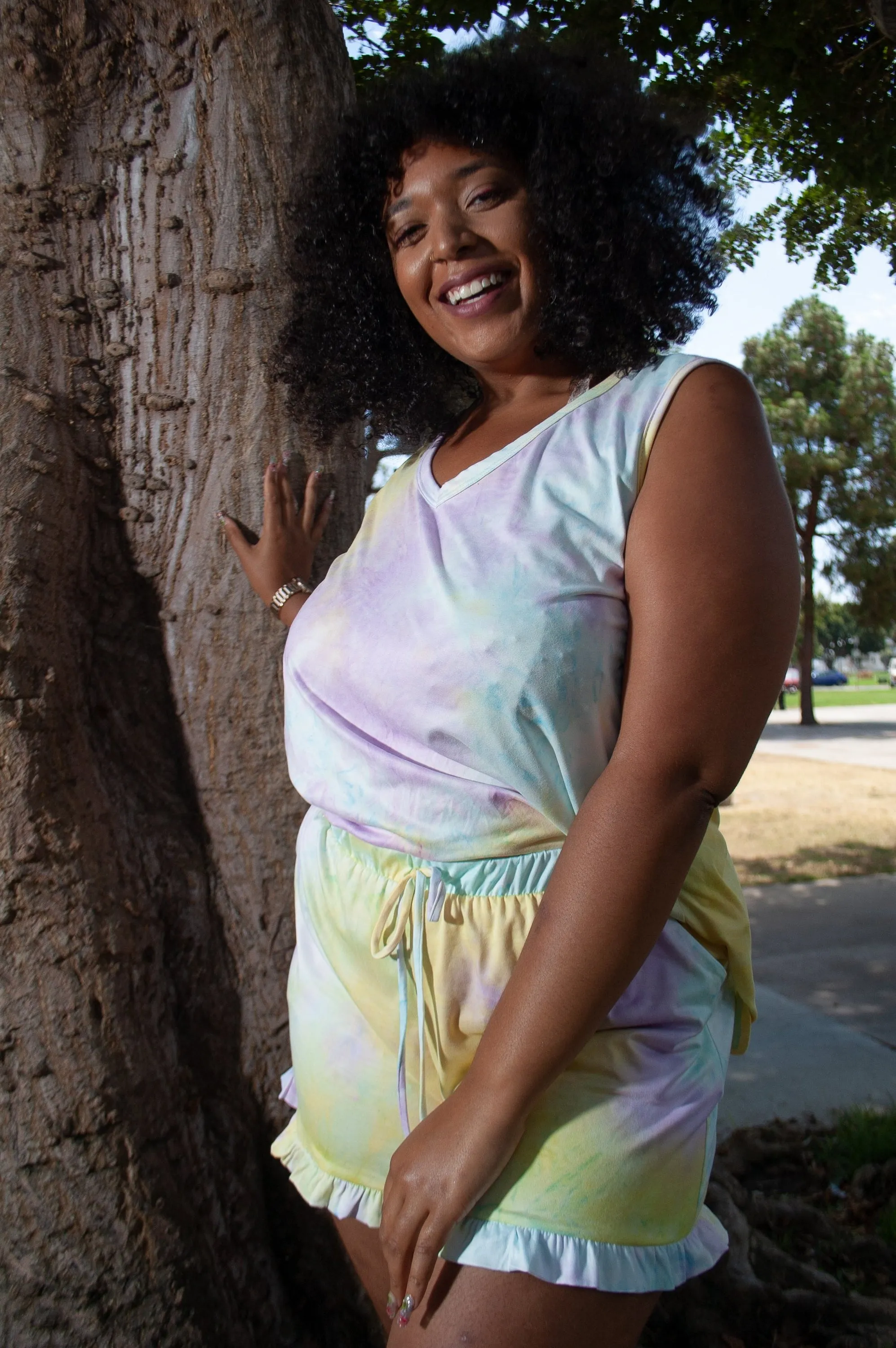 Rosie Tie Dye Shorts