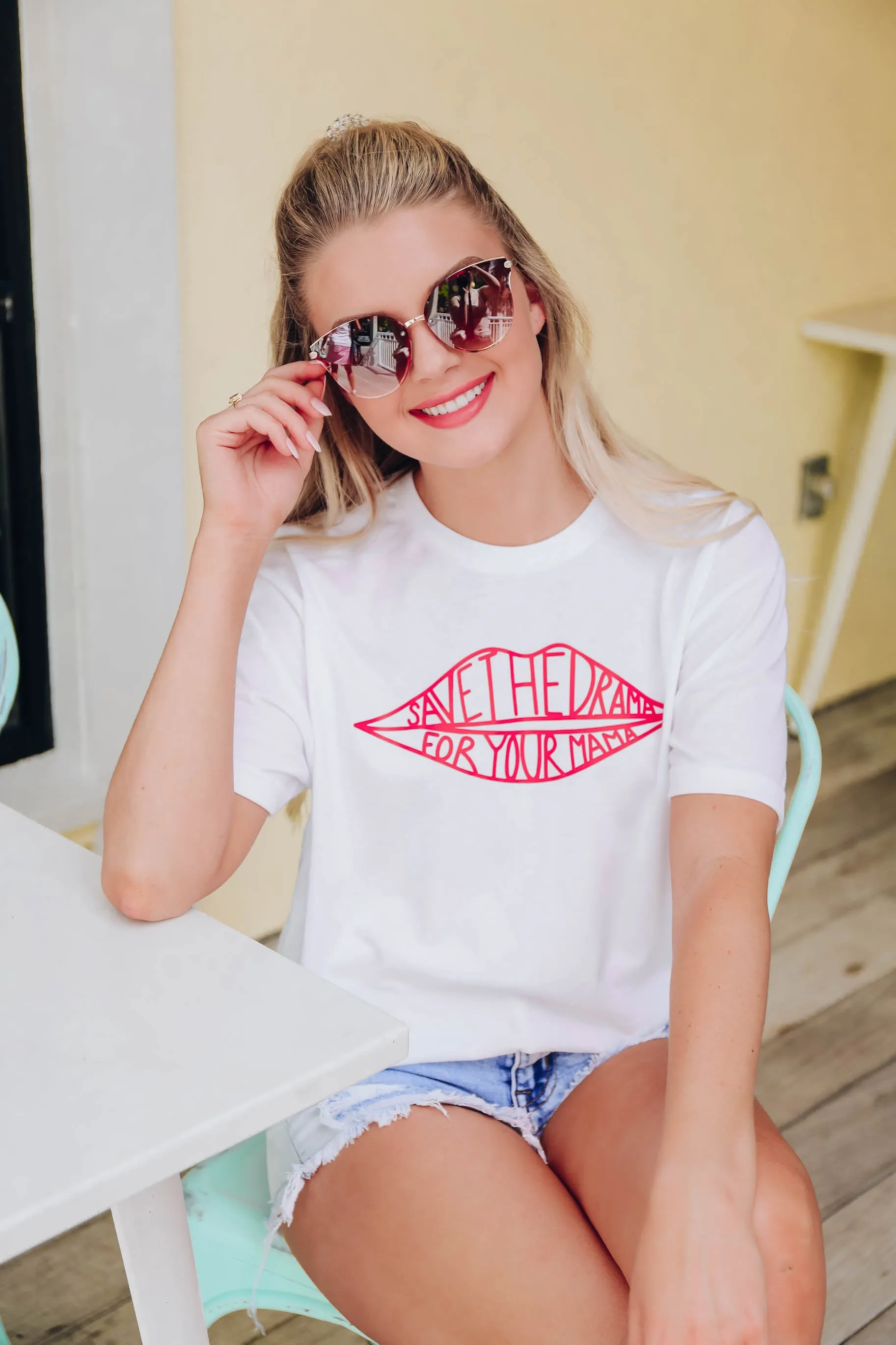 Save The Drama.... Graphic Tee S- XXL