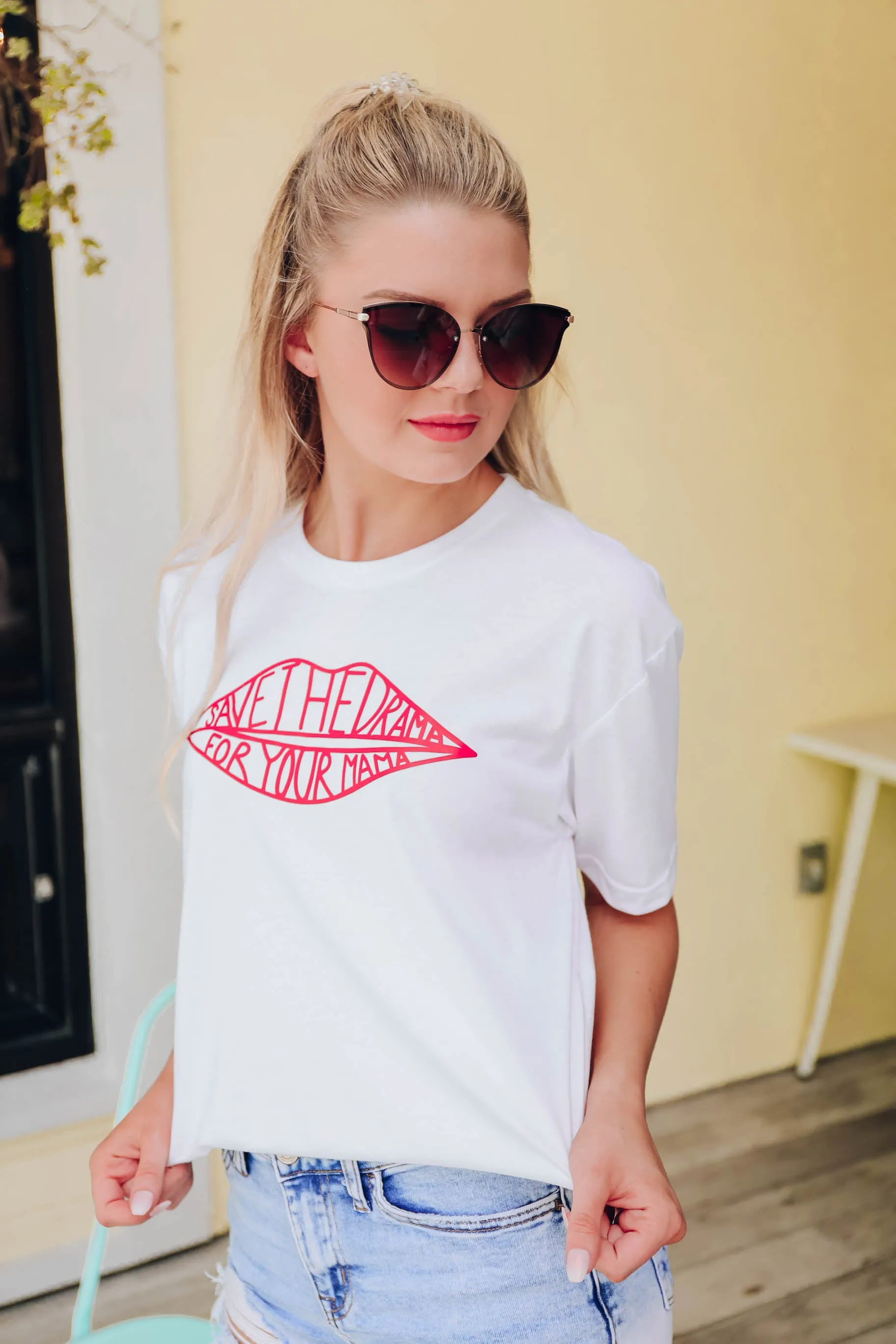 Save The Drama.... Graphic Tee S- XXL
