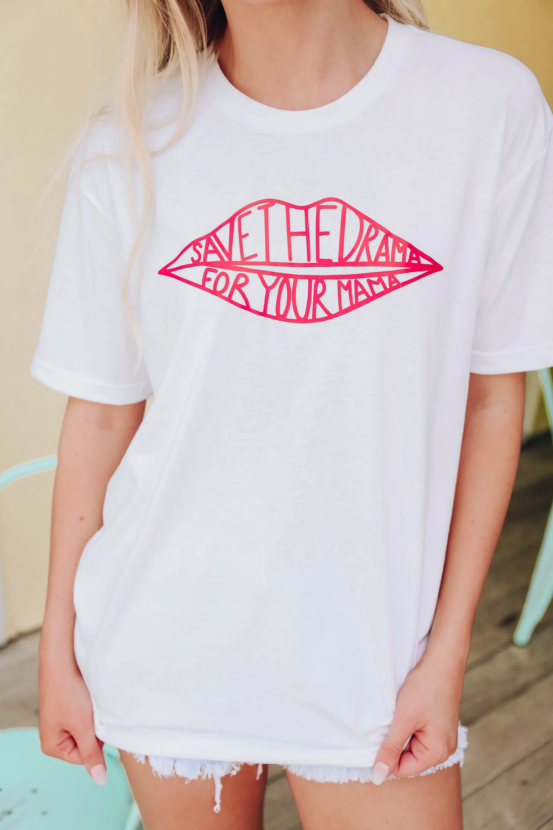 Save The Drama.... Graphic Tee S- XXL
