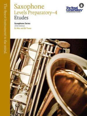 Saxophone Series, 2013 Edition Saxophone Etudes Preparatory-4