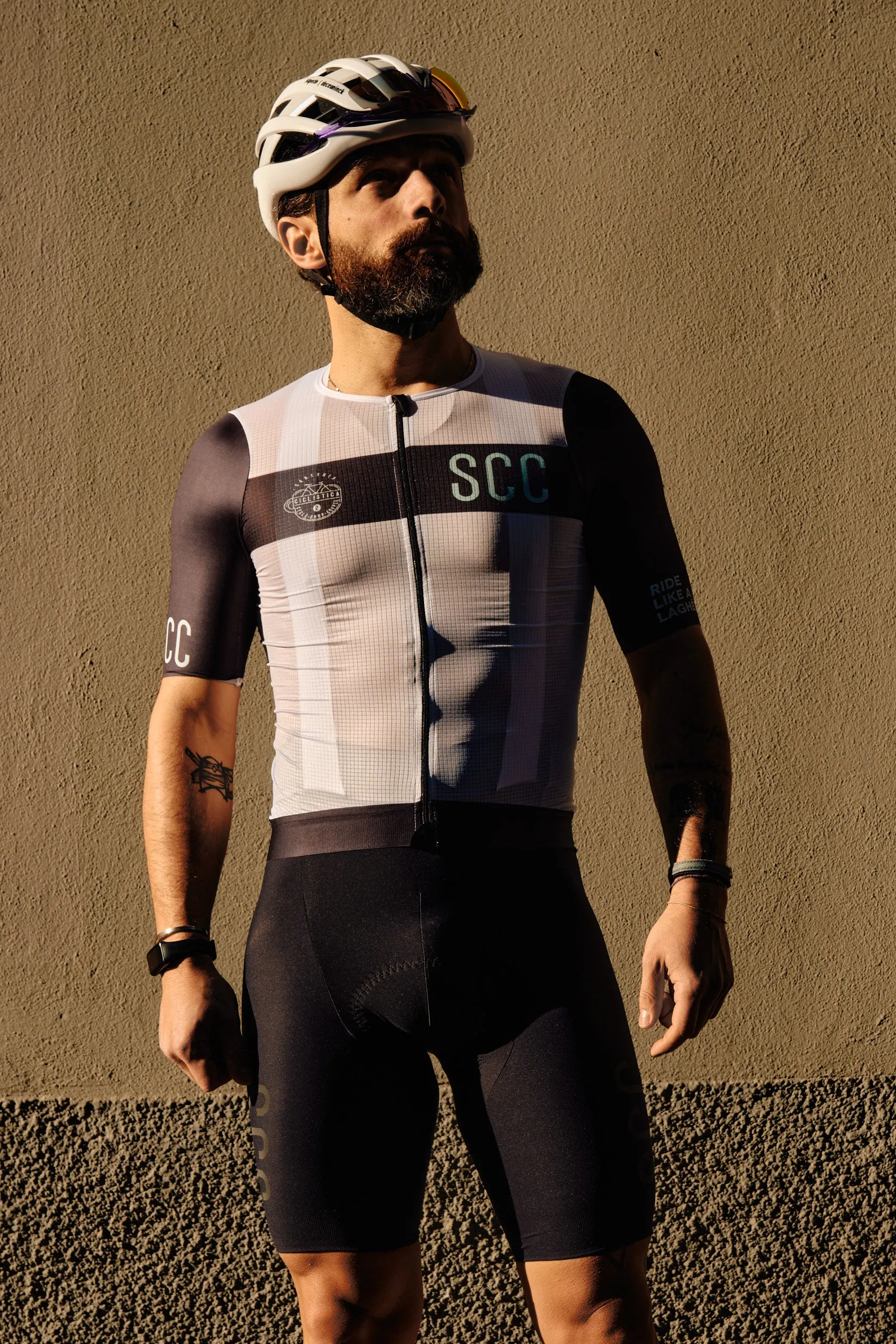 SCC Ultralight jersey - White and Black