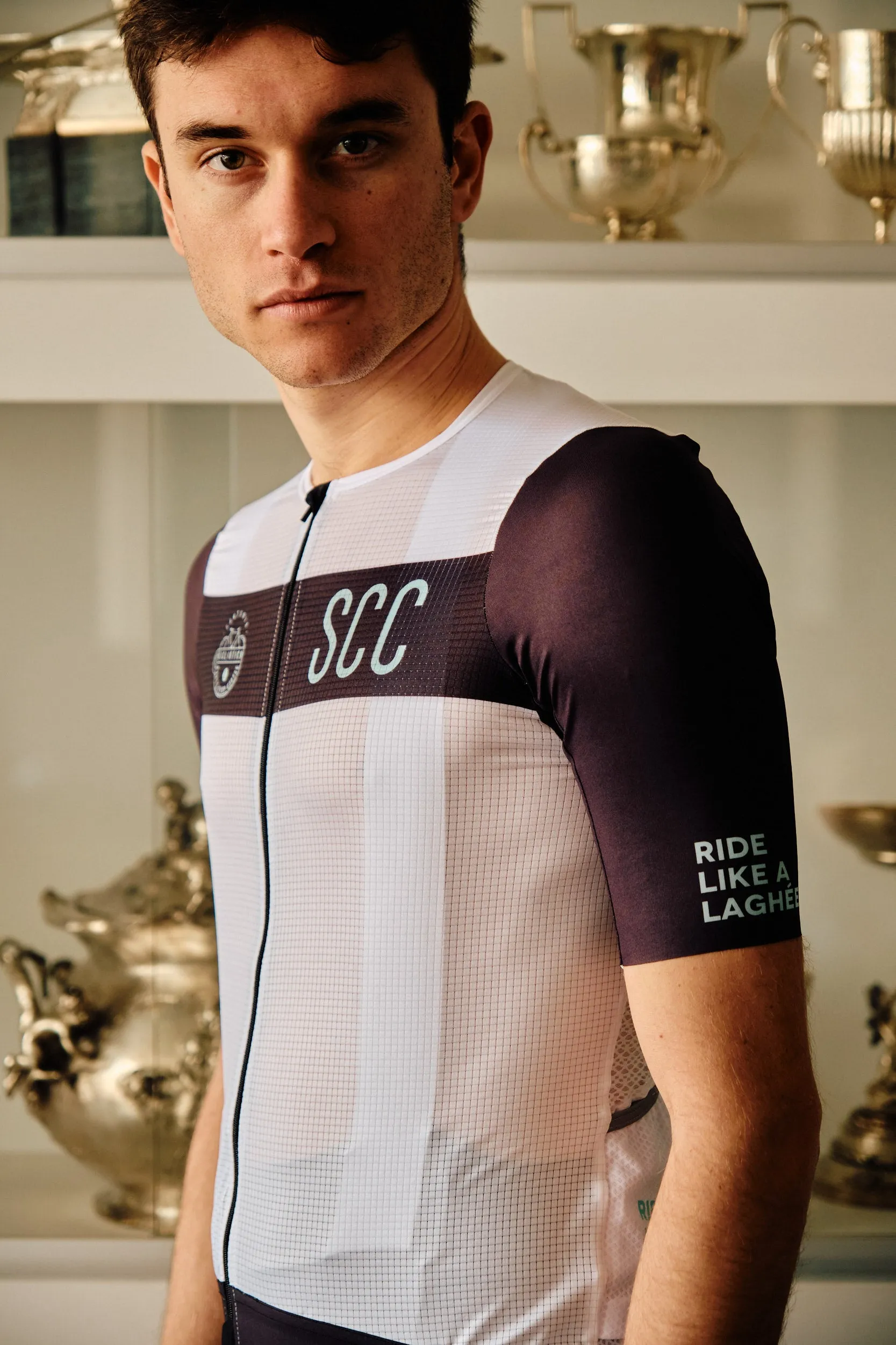 SCC Ultralight jersey - White and Black