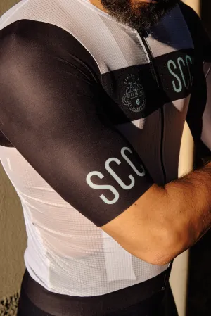 SCC Ultralight jersey - White and Black