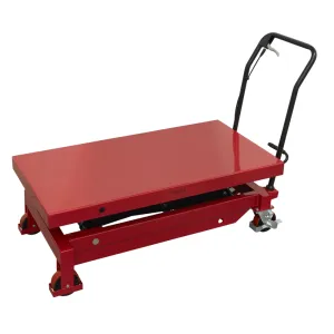 Sealey Electric Vehicle Battery Hydraulic Platform Truck 700kg - A