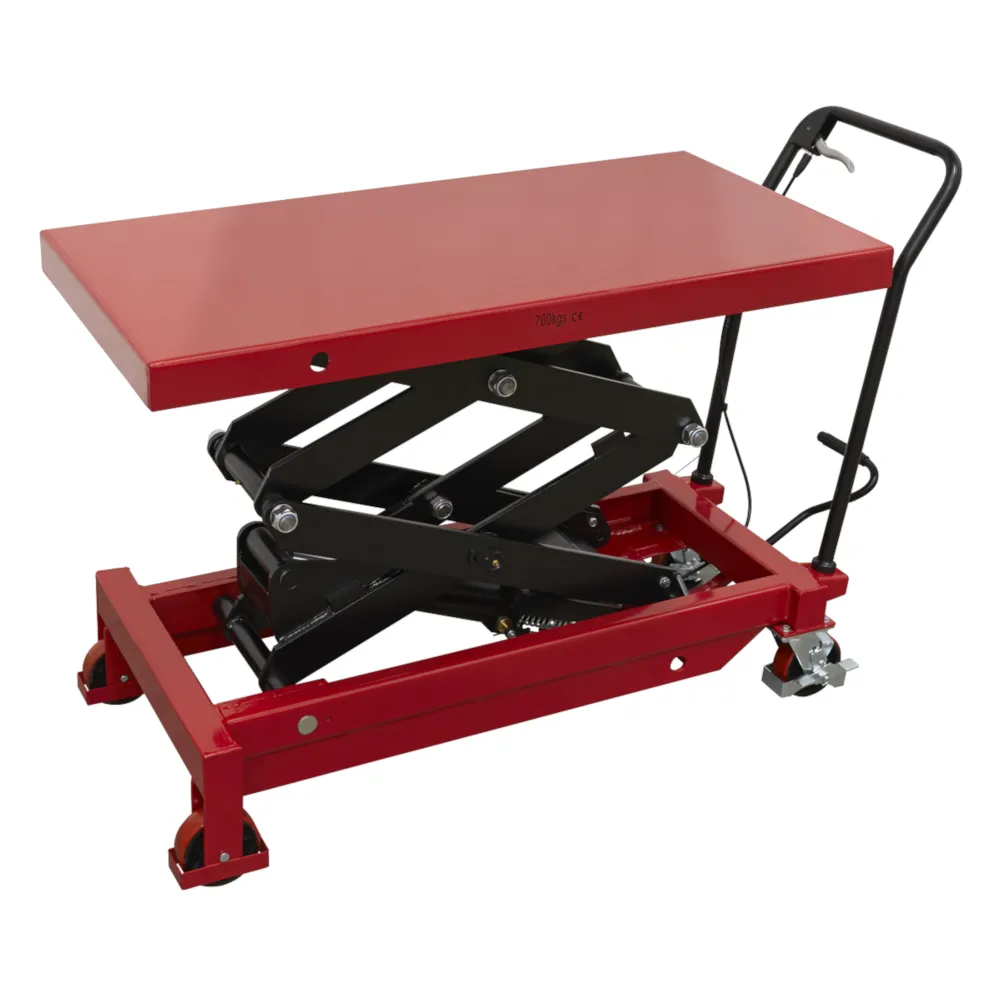 Sealey Electric Vehicle Battery Hydraulic Platform Truck 700kg - A