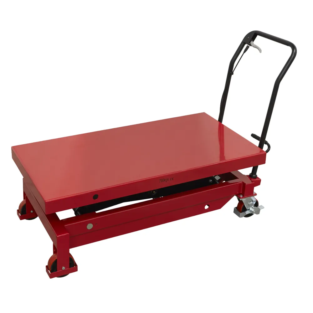 Sealey Electric Vehicle Battery Hydraulic Platform Truck 700kg - A