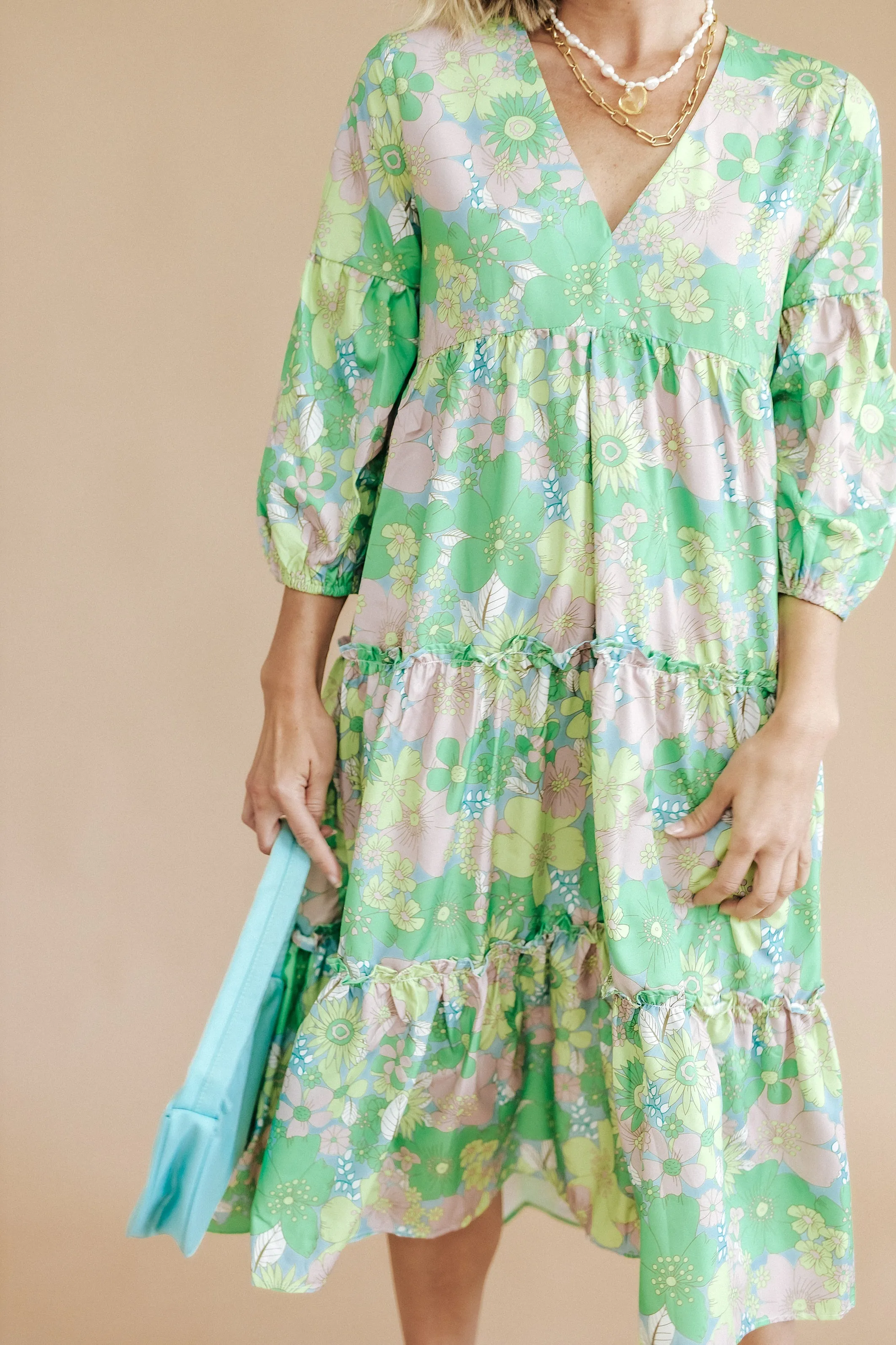 Secret Garden Midi Dress