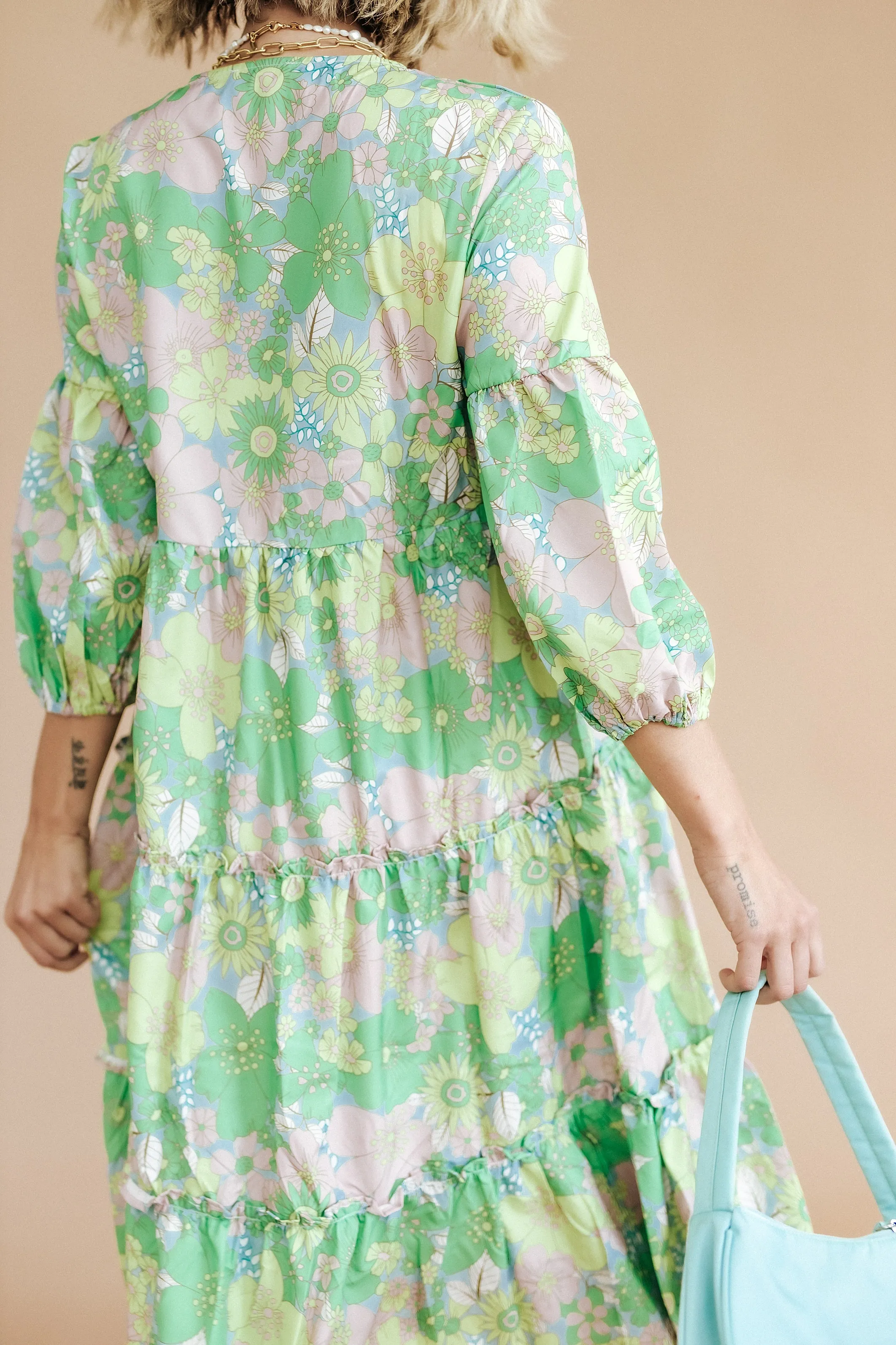 Secret Garden Midi Dress