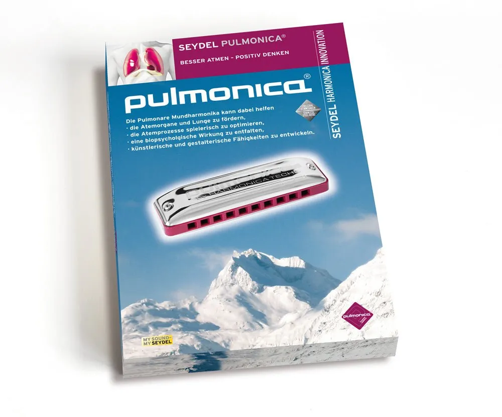 Seydel PULMONICA Harmonica with English Handbook