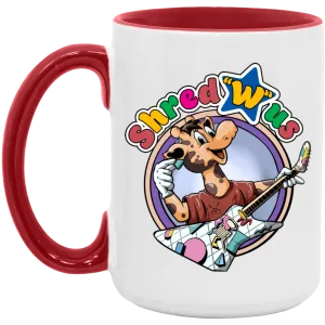 Shred With Us 15oz. Accent Mug!