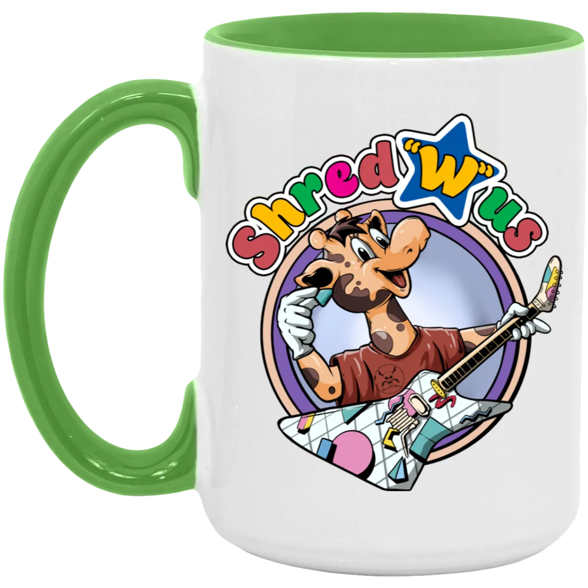 Shred With Us 15oz. Accent Mug!