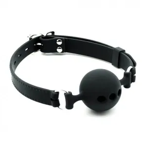 Silicone breathable ball gag