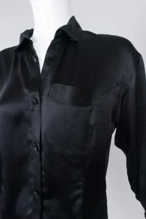 Silk Pajama Blouse