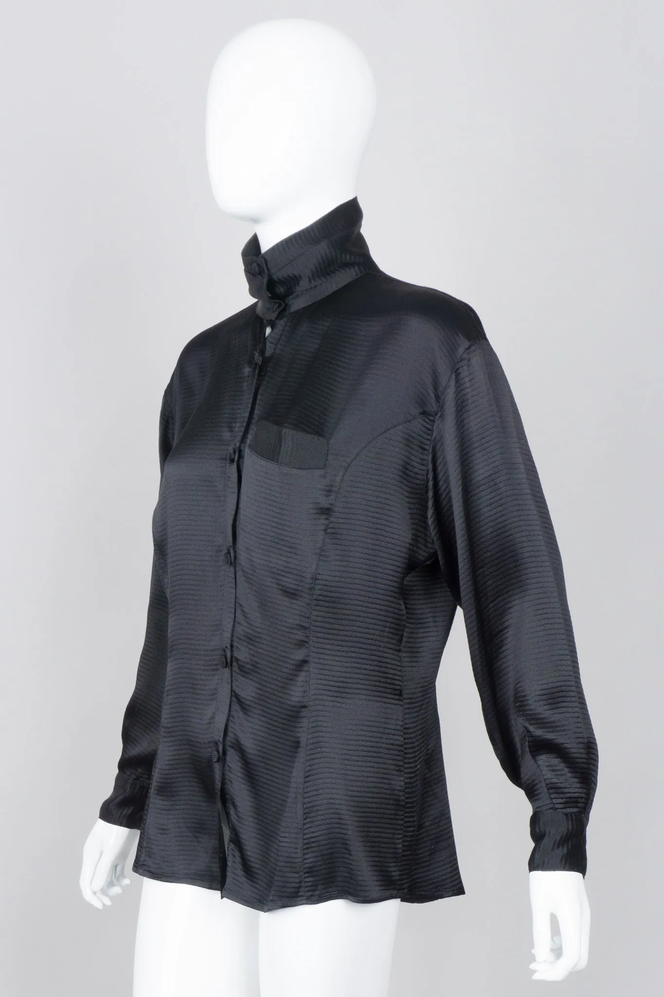Silk Pajama Blouse
