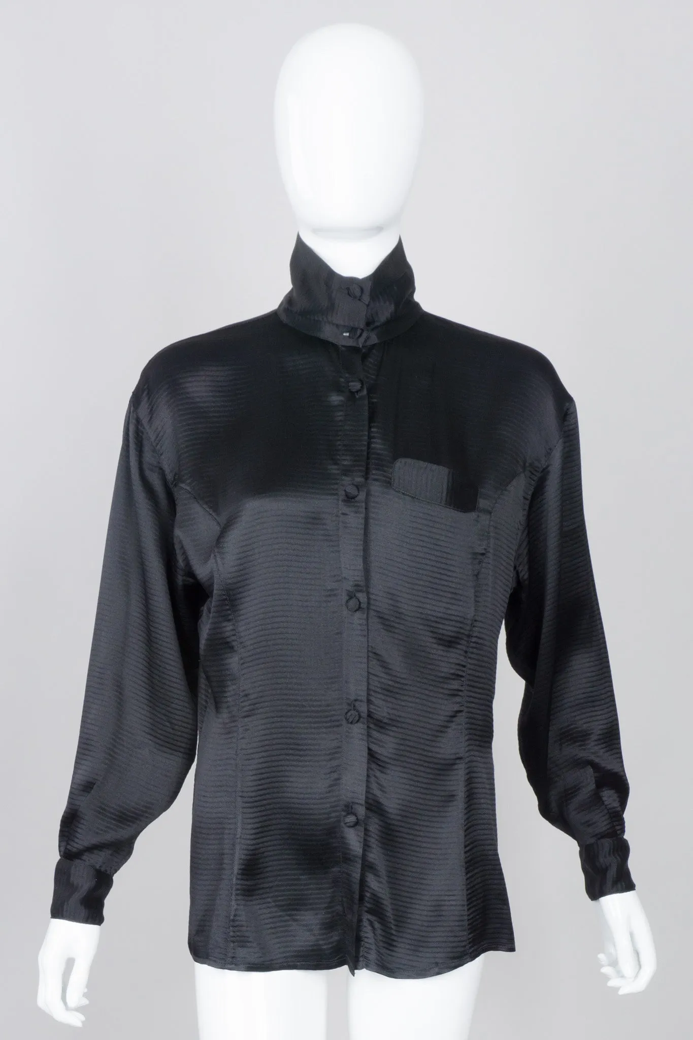 Silk Pajama Blouse