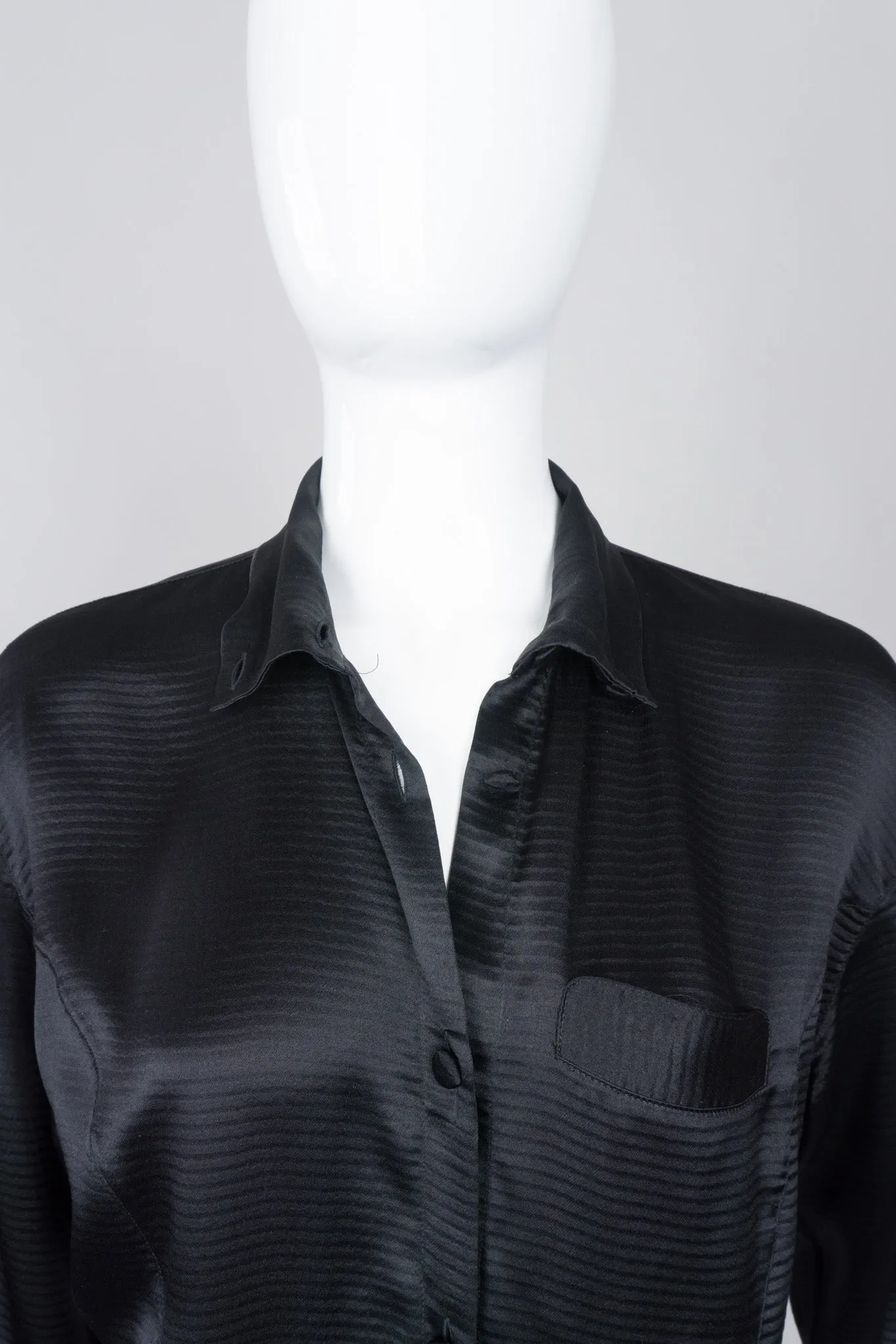 Silk Pajama Blouse