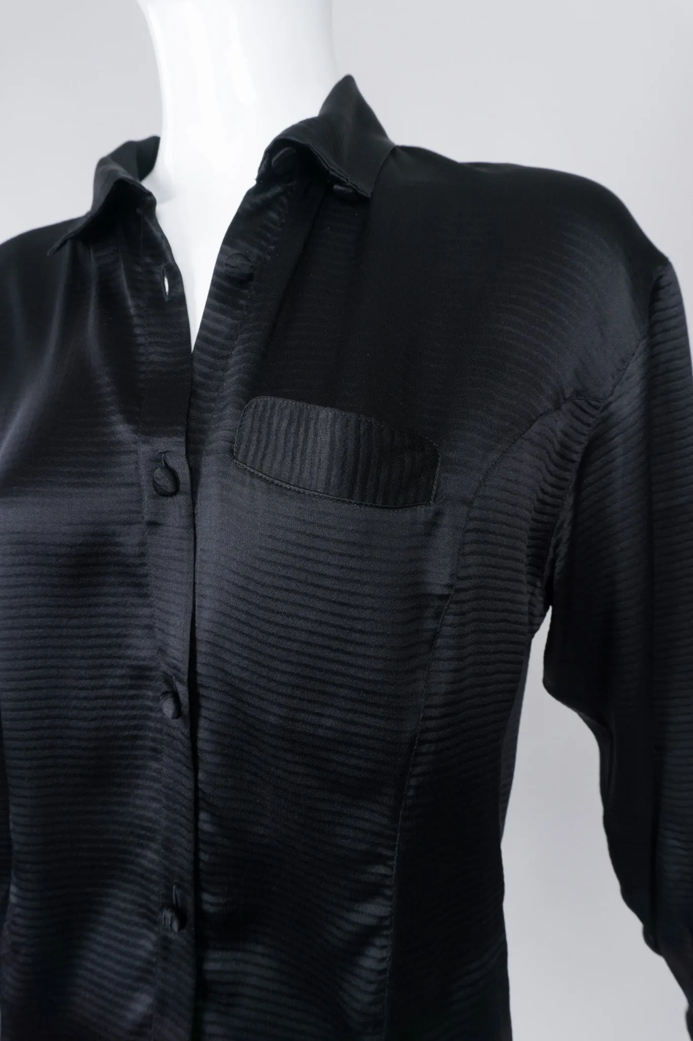 Silk Pajama Blouse