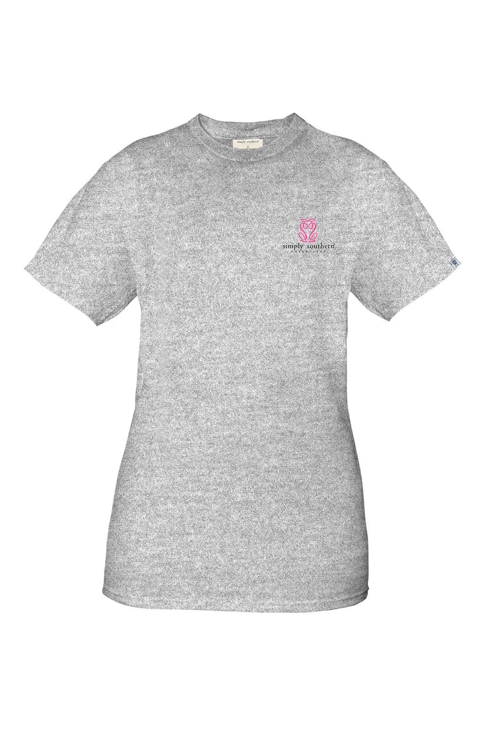 Simply Southern Plus Size Small Town Girl T-Shirt for Women in Heather Grey | EXT-SS-SMALLTOWN-HTHRGRY