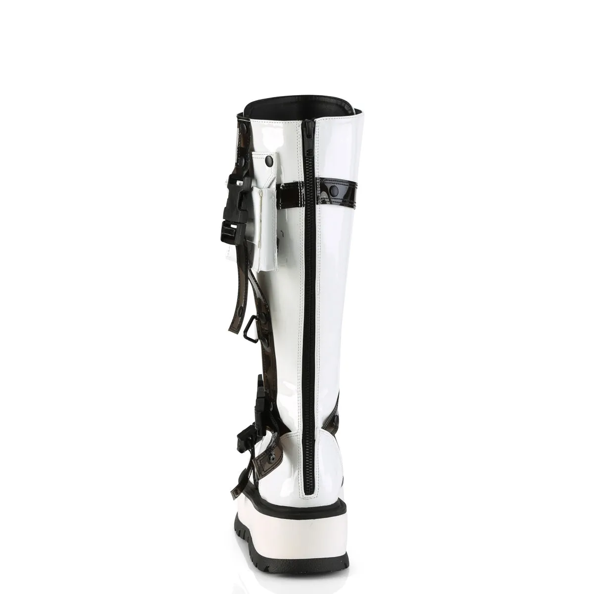 SLACKER-260  White Patent