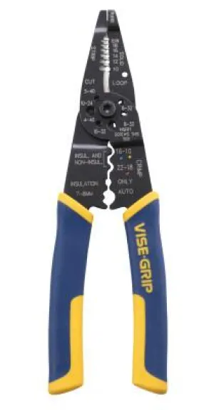 Stanley?? Products Multi-Tool Strippers / Crimpers / Cutters, 8 in Length, 2078309