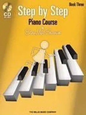 STEP BY STEP PIANO COURSE – BOOK 3 WITH ONLINE AUDIO with CD