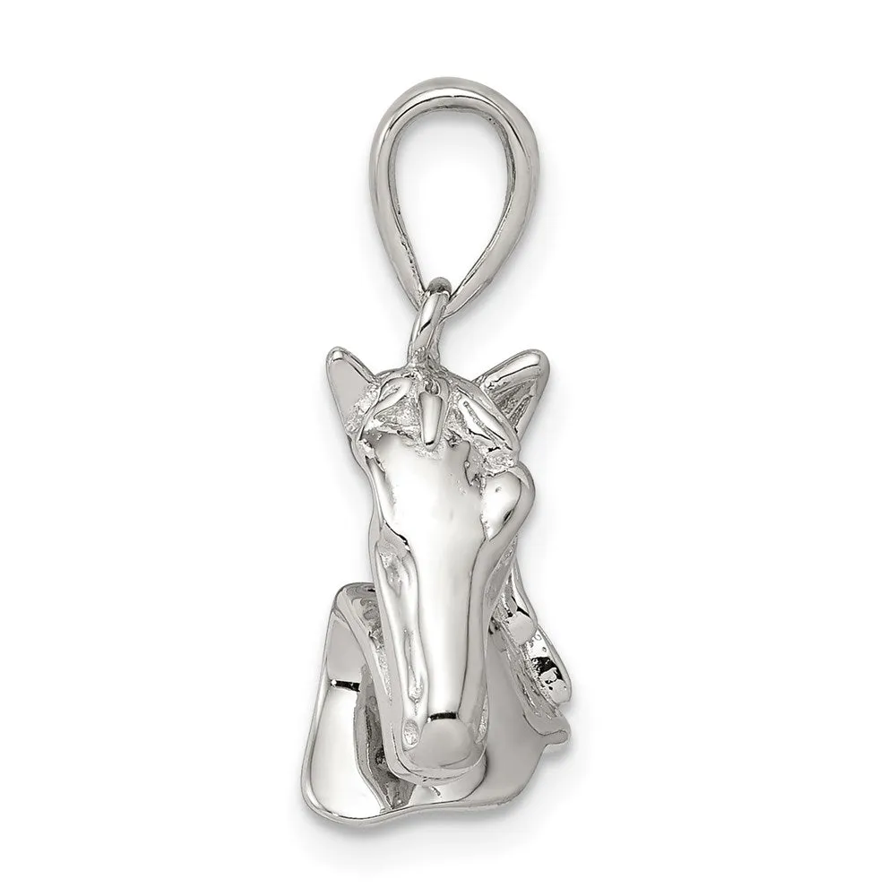 Sterling Silver Horse Pendant