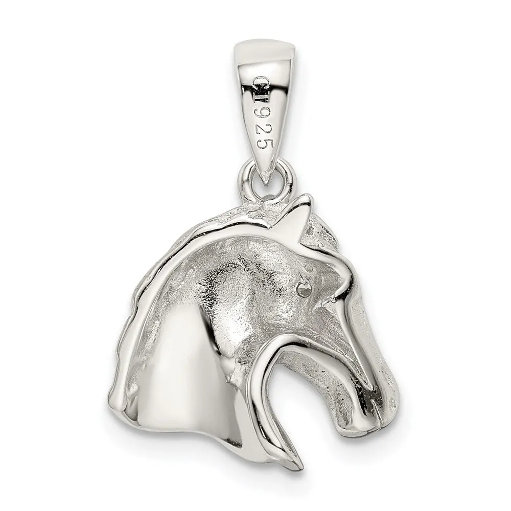 Sterling Silver Horse Pendant