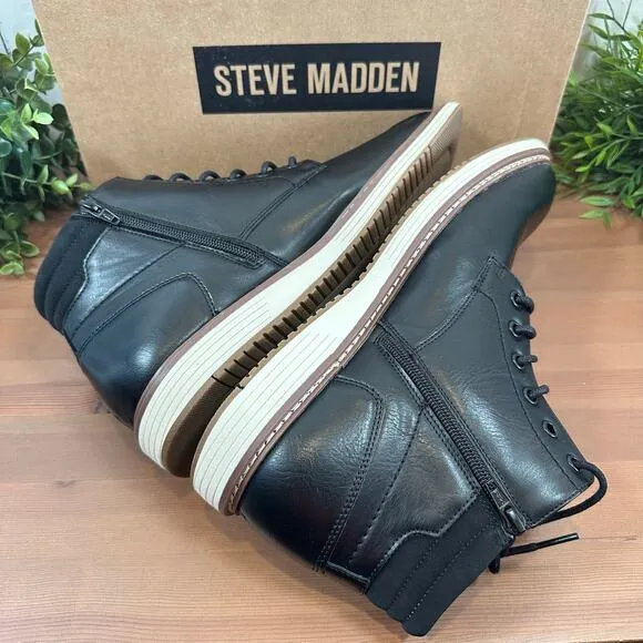 Steve Madden P-Jelen Black Chukka Boots Size 11