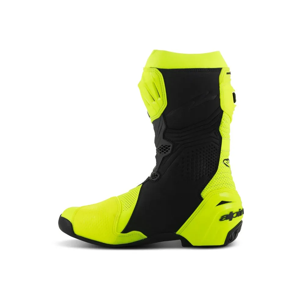 Supertech R Vented Boots Yellow Fluoro/Black 42