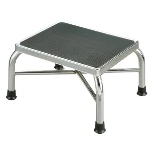 Surgical Steel Step Up Stool with Cross Support