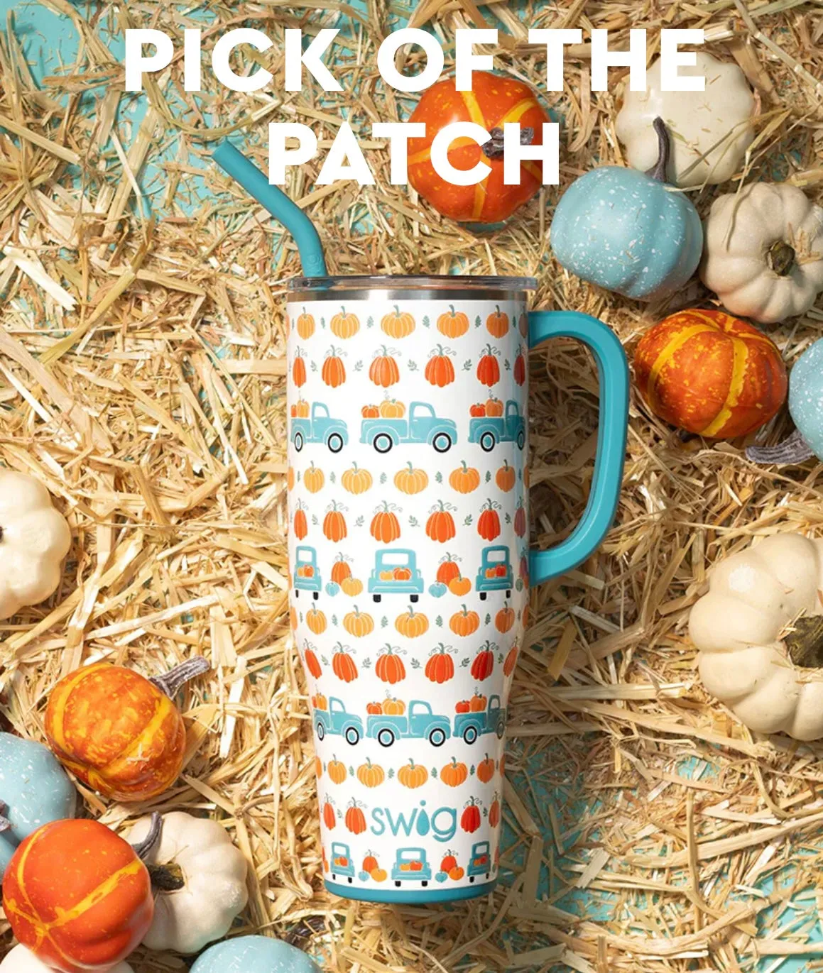Swig Life 40oz Mega Mug | Pumpkin Patch