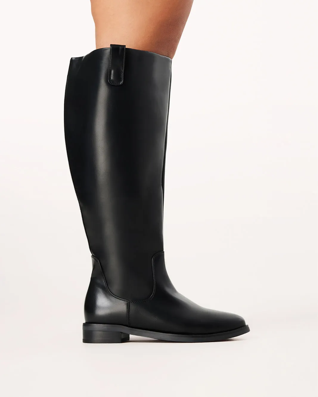 SYBIL EXTENDED CURVE  - BLACK
