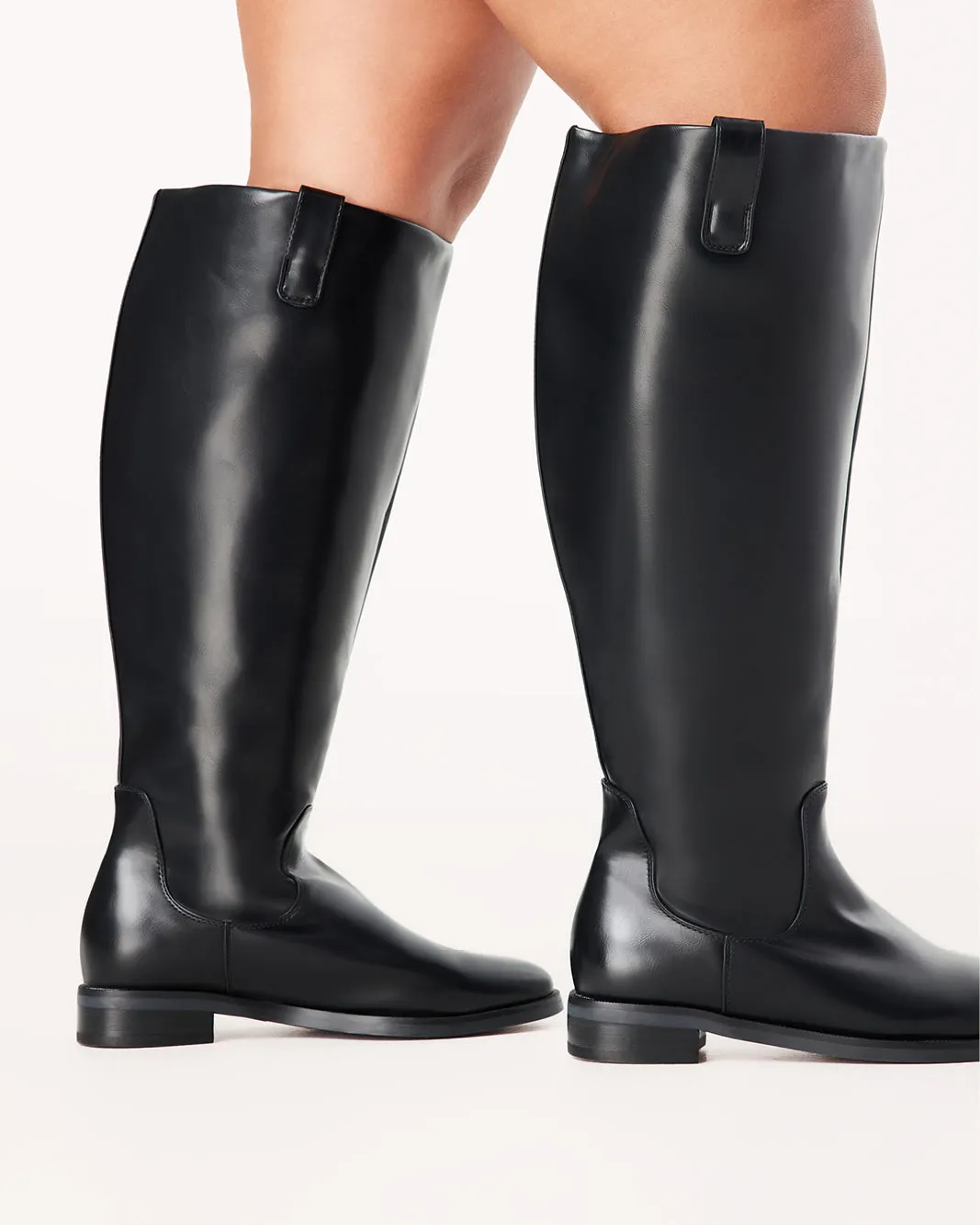 SYBIL EXTENDED CURVE  - BLACK