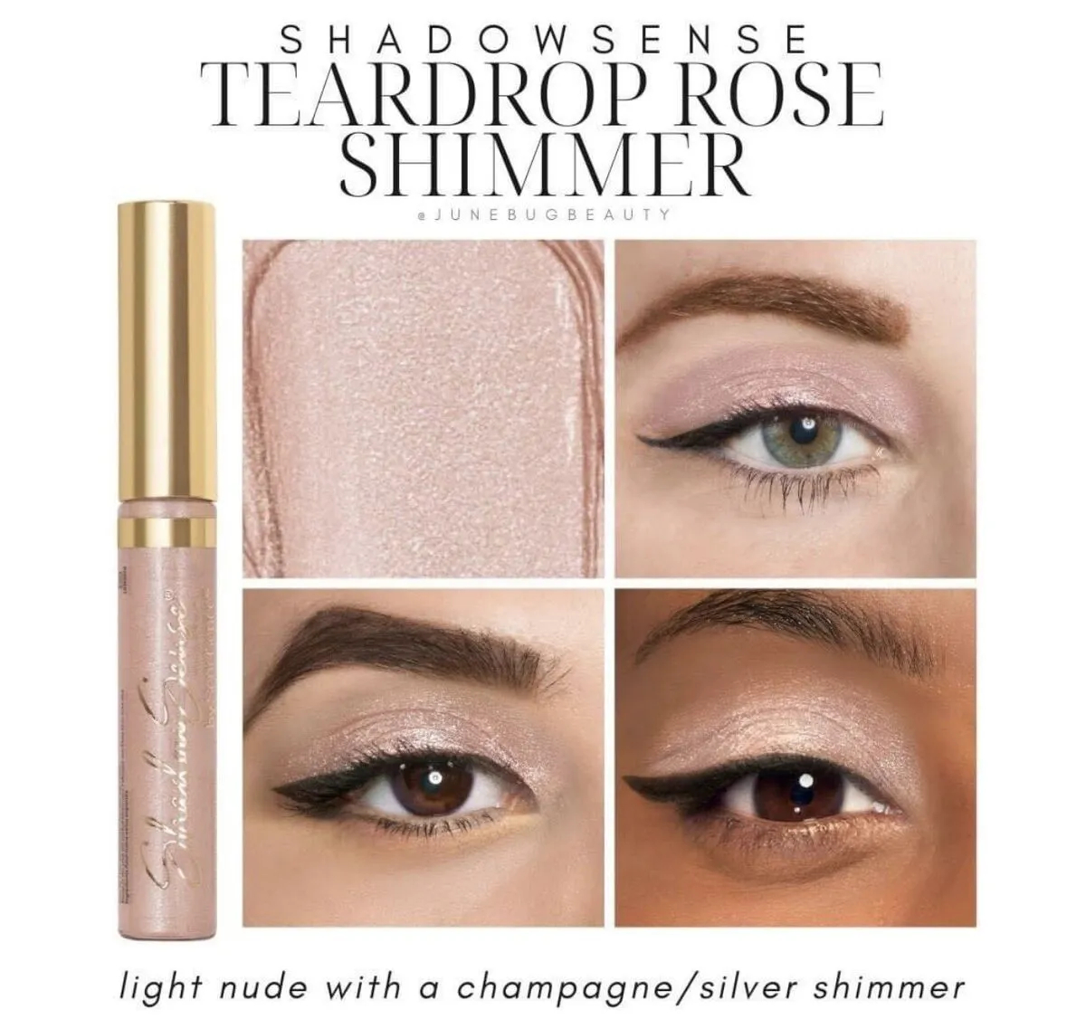 Teardrop Rose Shimmer ShadowSense - Senegence