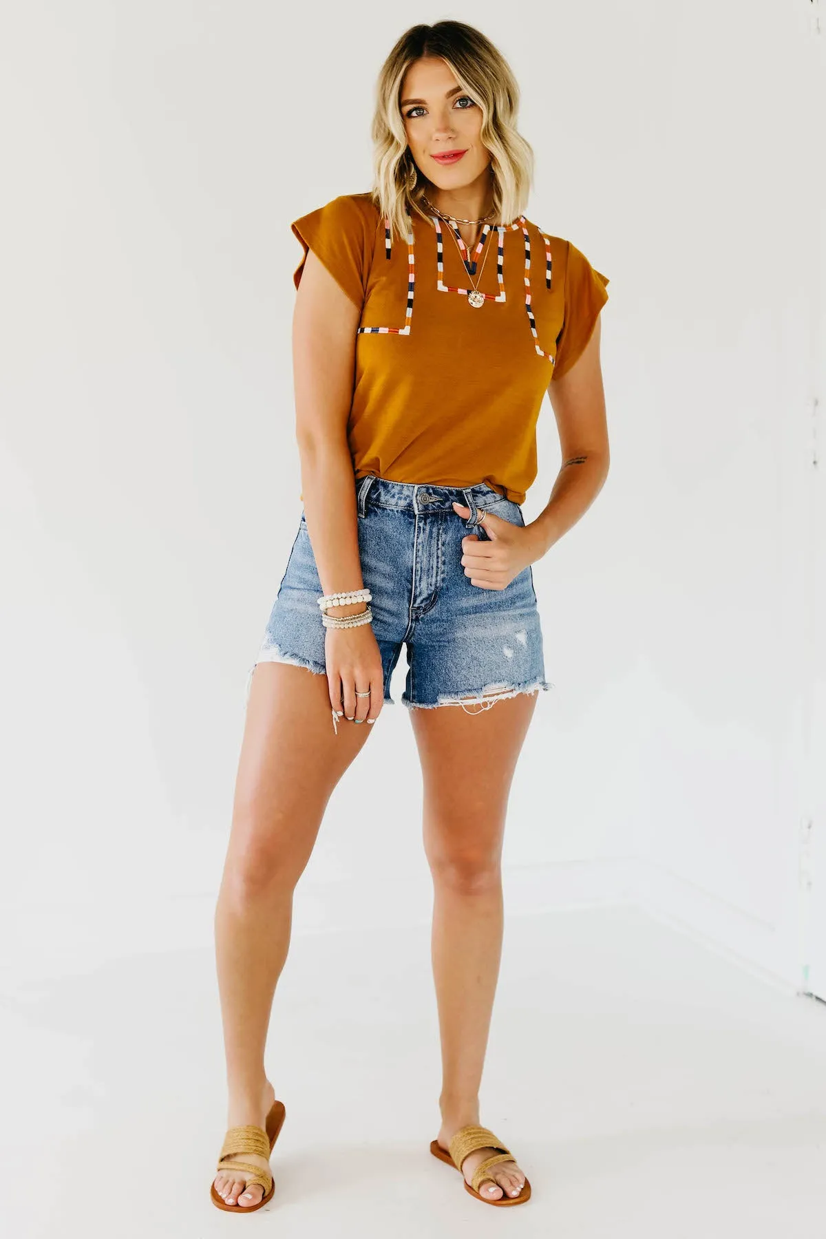 The Misha Embroidered Top
