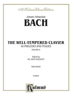 The Well-Tempered Clavier, Volume II, 48 Preludes and Fugues, J.S. Bach Discontinued