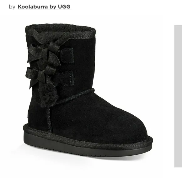 Toddlers Black Koolaburra boots size 8c