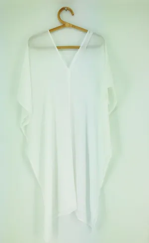 Tulum Kaftan Tunic White